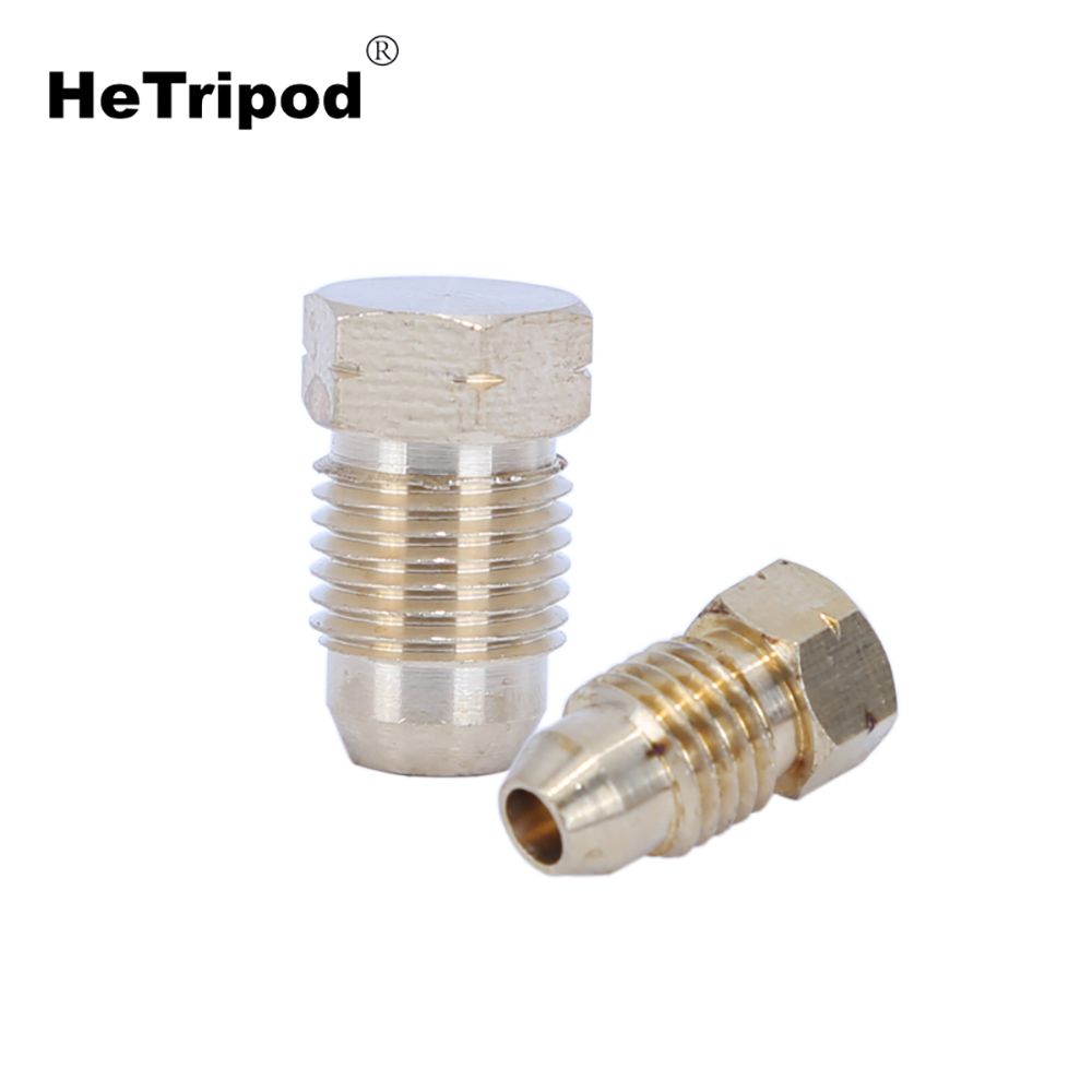 Brass single cone plug cone surface oil plug oil distribution valve plug centralized lubrication pip