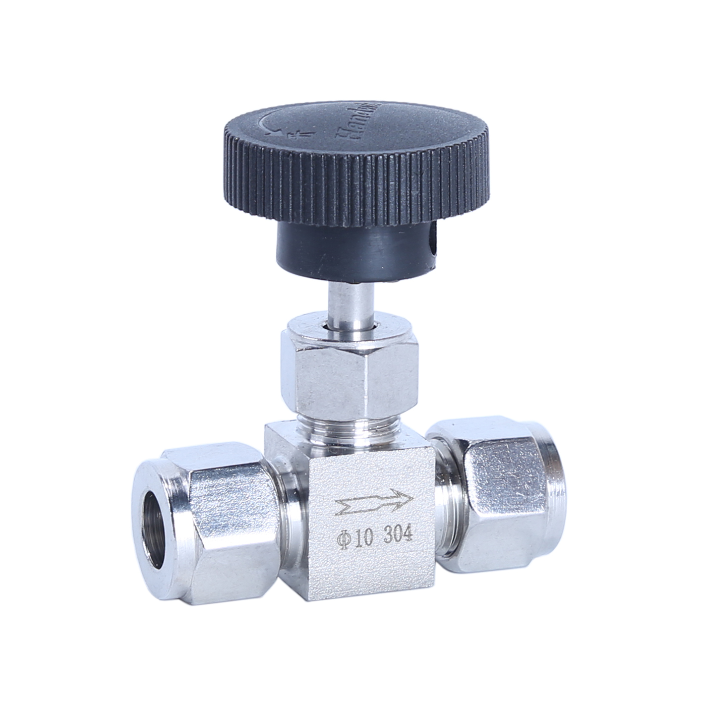 SUS 304 316 stainless steel ferrule needle valve stop valve flow regulating control valve