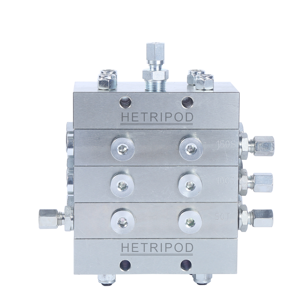 Centralized Lubrication Single Line Progressive Distribution Valve Hydraulic Valve 3000 Series High 